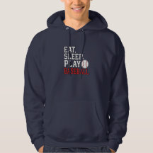 Eat Sleep Play Baseball Funny Baseball Quote
