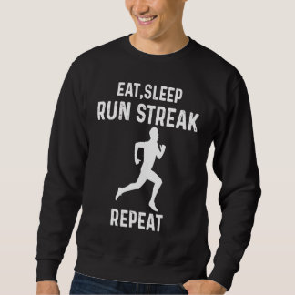 Moletom Eat Sleep Run Streak Repeat  Runner
