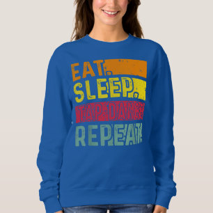 Moletom Eat Sleep Tap Dance Repeat Dancing Dancer Retro