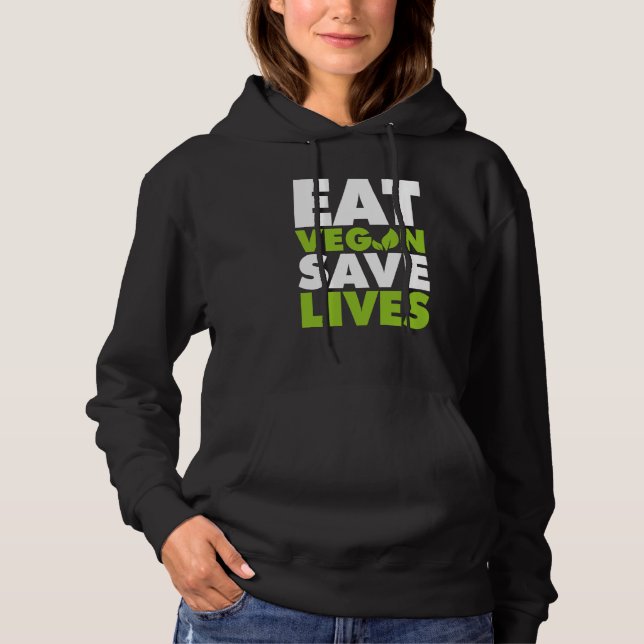 Moletom Eat Vegan Save Lives (Frente)
