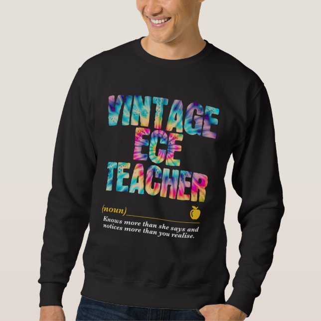 Moletom ECE Teacher Appreciation Week Back to School  1 (Frente)