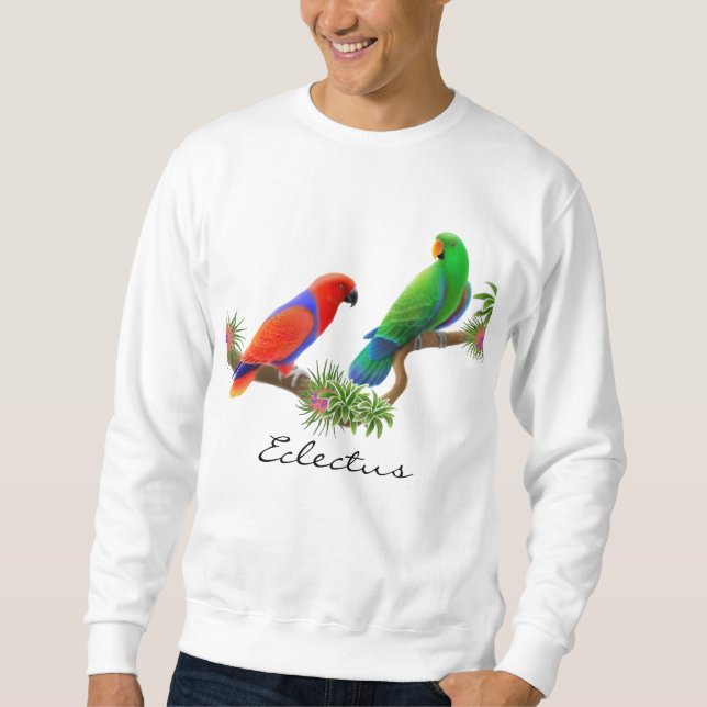 Moletom Eclectus repete mecanicamente a camisola (Frente)