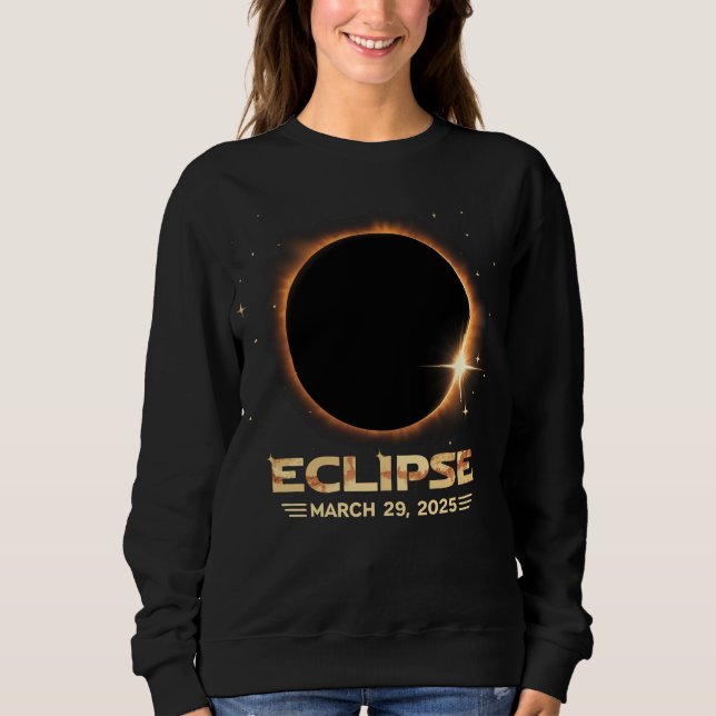 Moletom Eclipse 2025 Astronomia Legal amante Eclipse Solar (Frente)