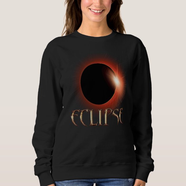 Moletom Eclipse Anual Out 14 2023 e Eclipse Total Abril (Frente)