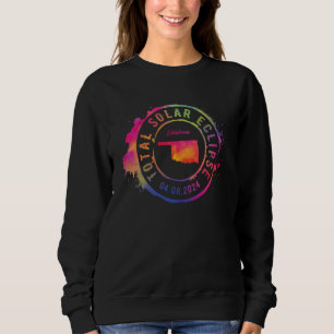 Moletom Eclipse Solar Total 2024 EUA Oklahoma Totalidade C