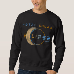 MOLETOM ECLIPSE TOTAL DO SOL 8 DE ABRIL DE 2024 SISTEMA SO