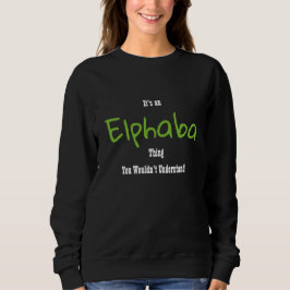 Moletom Edatshirt Elphaba