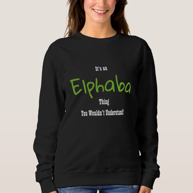 Moletom Edatshirt Elphaba (Frente)