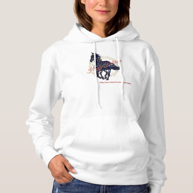 Moletom Eddy Fazenda Hoodie básico feminino (Frente)