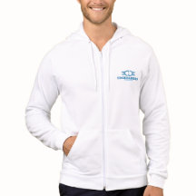 EDGE Blue Logo American Roupa Zip