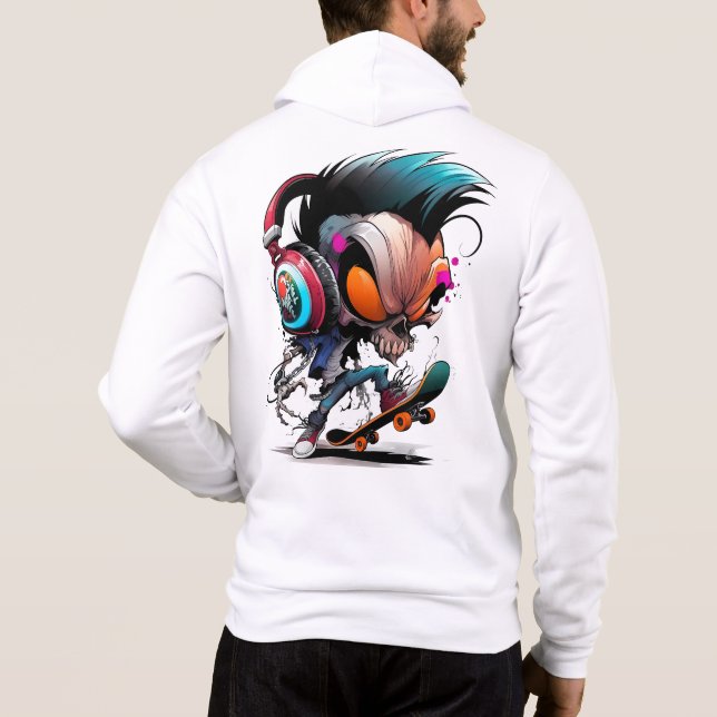 Moletom Edgy Skater Hoodie (Verso)