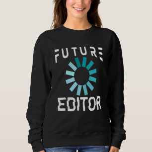 Moletom Edição do Editor de Vídeo Futuro do Editor