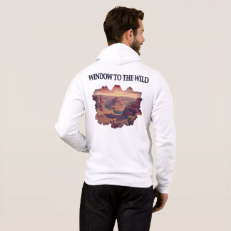 Moletom Edição Wilderness Streetwear Abstrata.