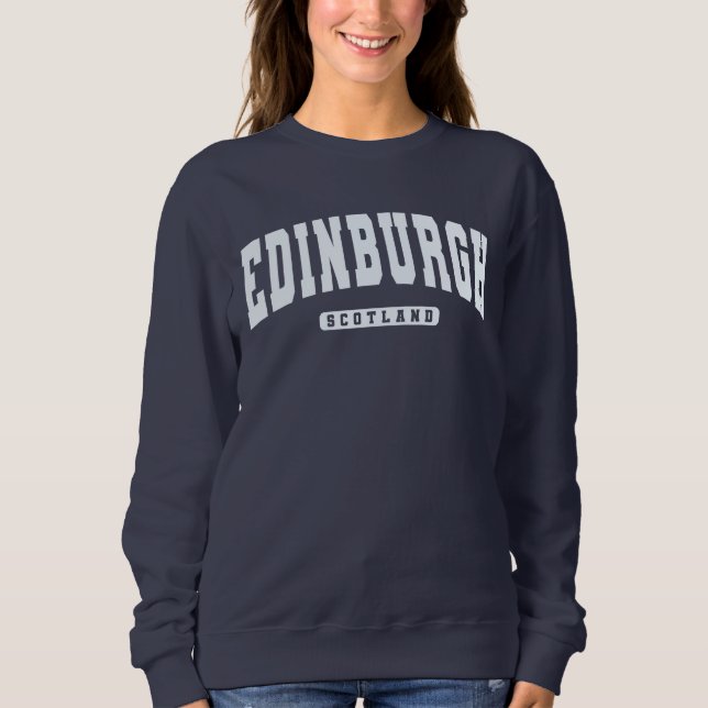 Moletom Edimburgo Scotland Varsity College Style Sweatshir (Frente)