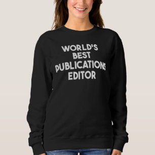 Moletom Editor de Publicações Mais Prestigiadas do Mundo