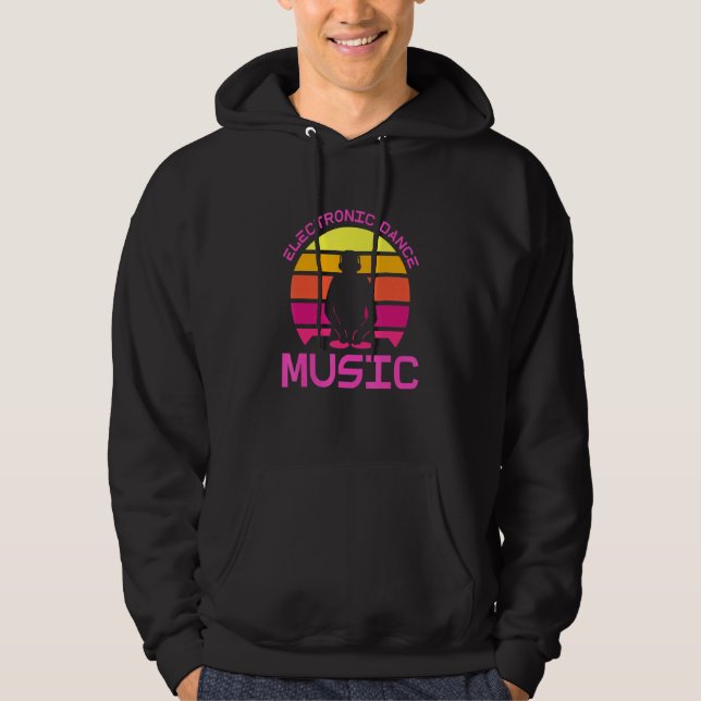 Moletom Edm Rave Dj Electronic Dance Music (Frente)