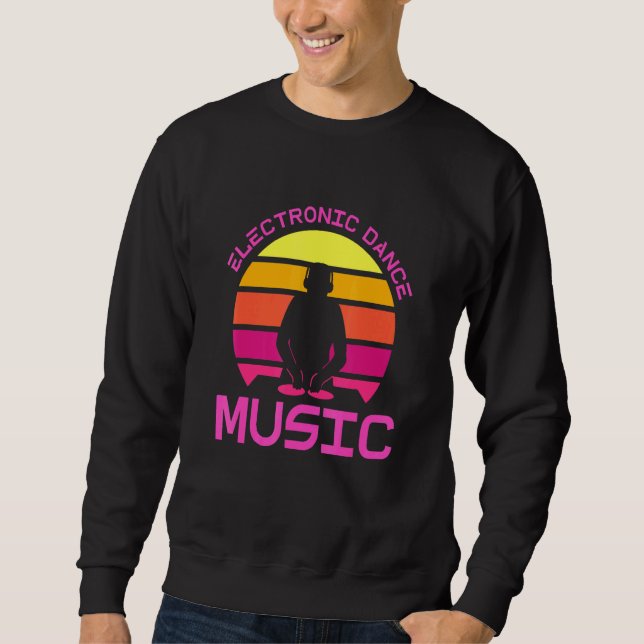 Moletom Edm Rave Dj Electronic Dance Music (Frente)