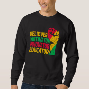 Moletom Educador Inovador do Motivador de Crença 1