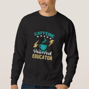Moletom Educador Powered Caffined