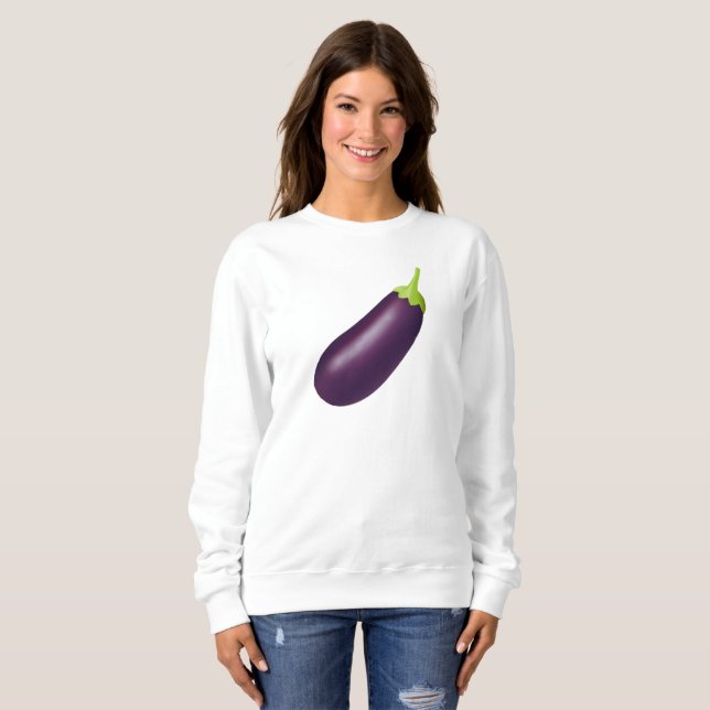 Moletom EggPlant Emoji (Frente Completa)