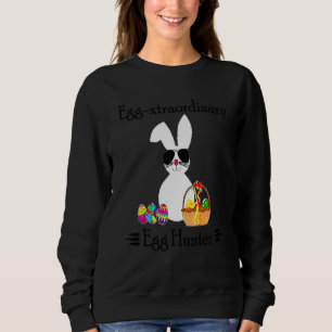 Moletom Eggspert Egg Hunter Boy Legal Bunny Pa