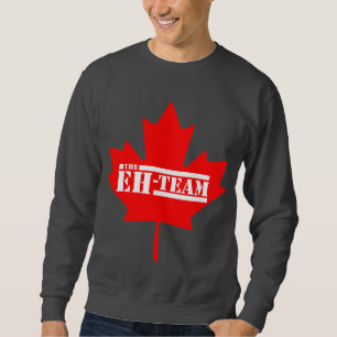 Moletom Eh folha de bordo de Canadá da equipe