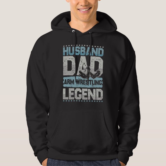 Moletom Ehemann Dad Armwrestling Legend Armwrestling Men s (Frente)