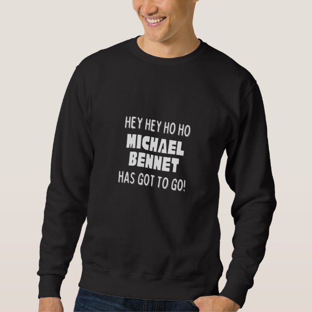 Moletom Ei Ei Ei Ei Michael Bennet Tem Que Sair Política (Frente)