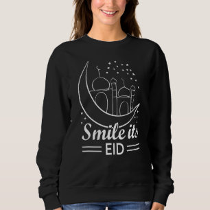 Moletom Eid Mubarak Sorri Seu Eid