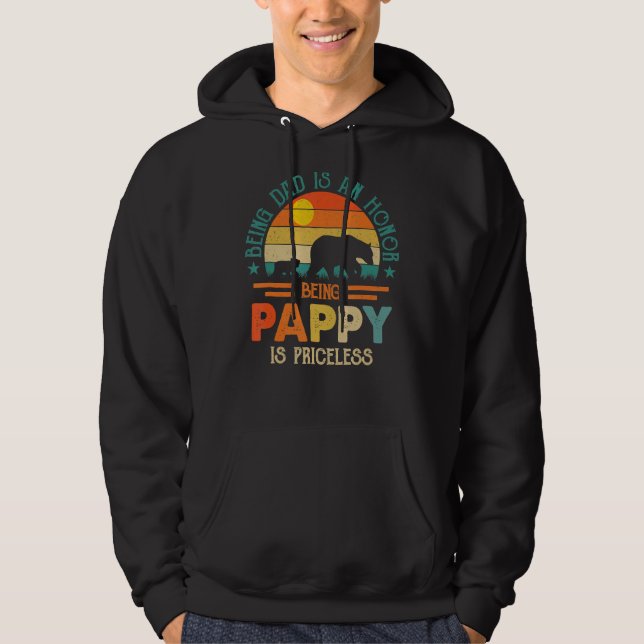 Moletom Eing Pai É Uma Honra Ser Pappy É Uma Banheira Sem  (Frente)
