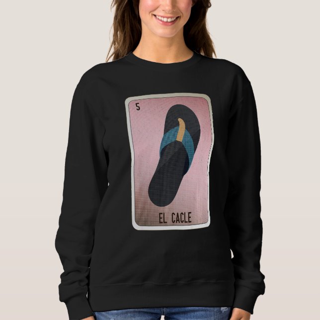 Moletom El Cacle Mexican Slang Lottery Bingo Cards   (Frente)