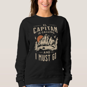 Moletom El Capitan Art No Fundo Chama California Sierr