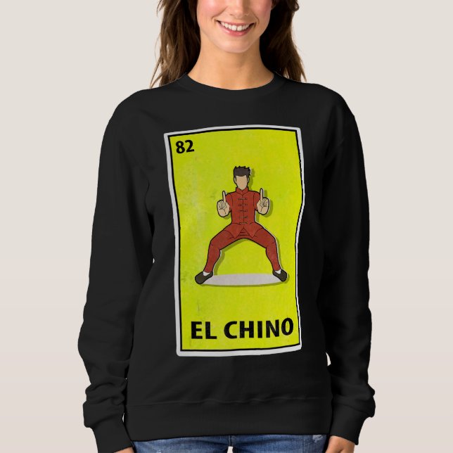 Moletom El Chino Mexicano Parody Lottery Kungfu (Frente)