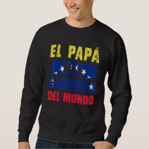 Moletom El Pap Mas Chingn Del Mundo Venezuela Flag Venezue
