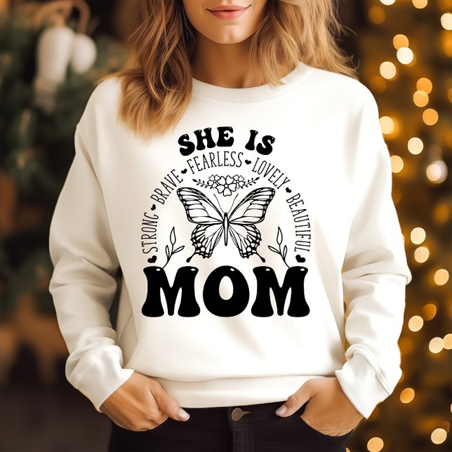 Moletom Ela é forte corajosa e destemida (Criador carregado)