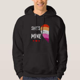 Moletom Ela É Minha Bandeira Lésbica Lgbt Casal Correspond