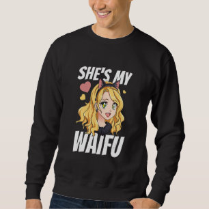 Moletom Ela é minha Waifu para fãs japoneses
