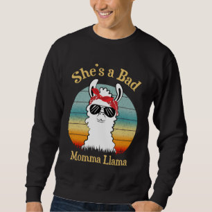 Moletom Ela é uma Llama Mamãe Ruim