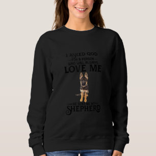 Moletom Ele Me Enviou O German shepherd Do Meu Cachorro.