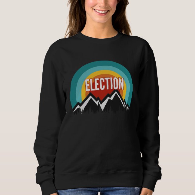 Moletom Election Vintage Retro Sunset (Frente)