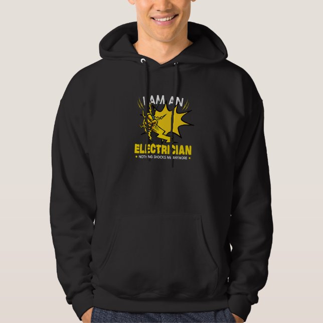Moletom Electrician Electrical Engineer Lineman Electrical (Frente)