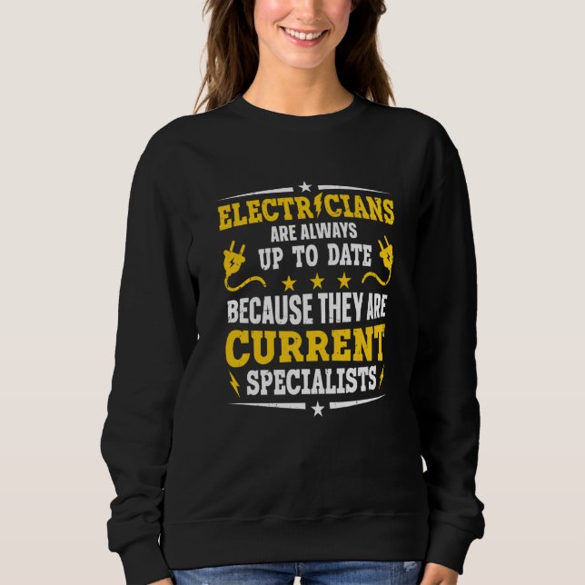 Moletom Electrician Quote We Still Turn You On Lineman  1 (Frente)