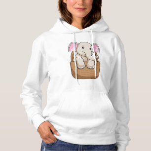 Moletom Elefante com cesta