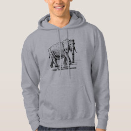 Moletom Elefante com Cruzamento Pesado