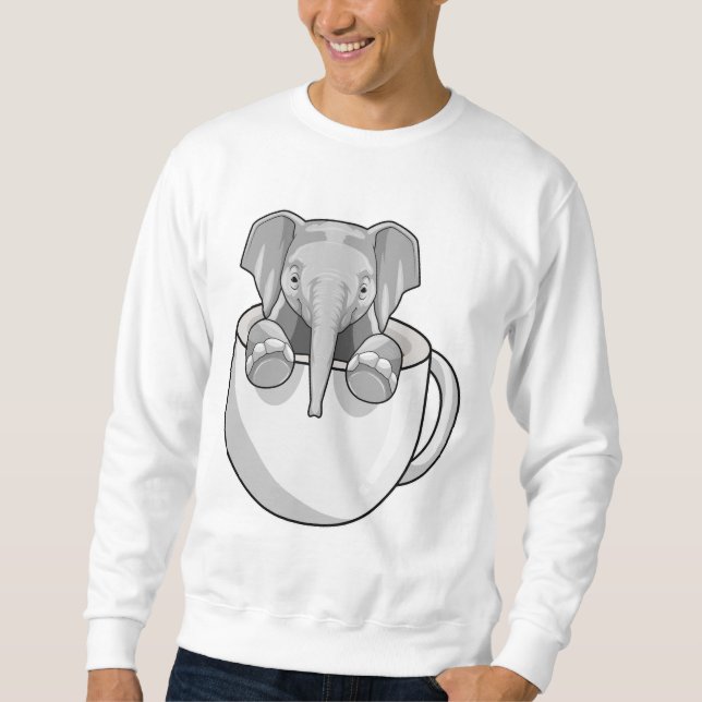 Moletom Elefante com Taça (Frente)
