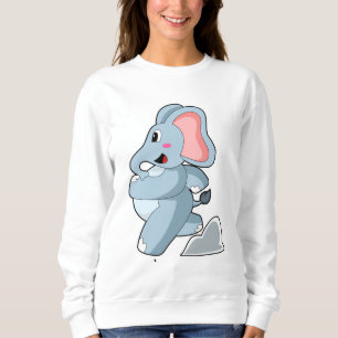 Moletom Elefante como Runner