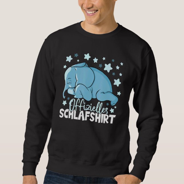 Moletom Elefante Do Sono Pijama Para Mulheres (Frente)