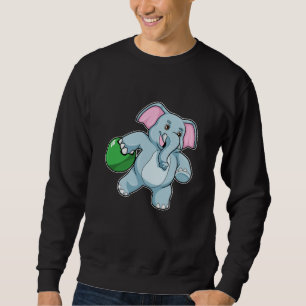 Moletom Elefante em Boliches com Bola de boliche