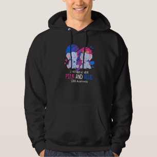 Moletom Elefante Em Outubro Nós Vestimos Pink E Blue SIDS 