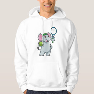 Moletom Elefante em Tênis com raquete Tênis